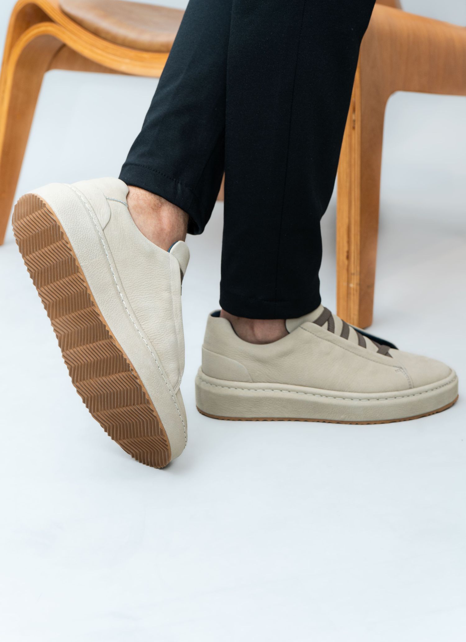 Tênis Sneaker Stefano Sull'arno Areia
