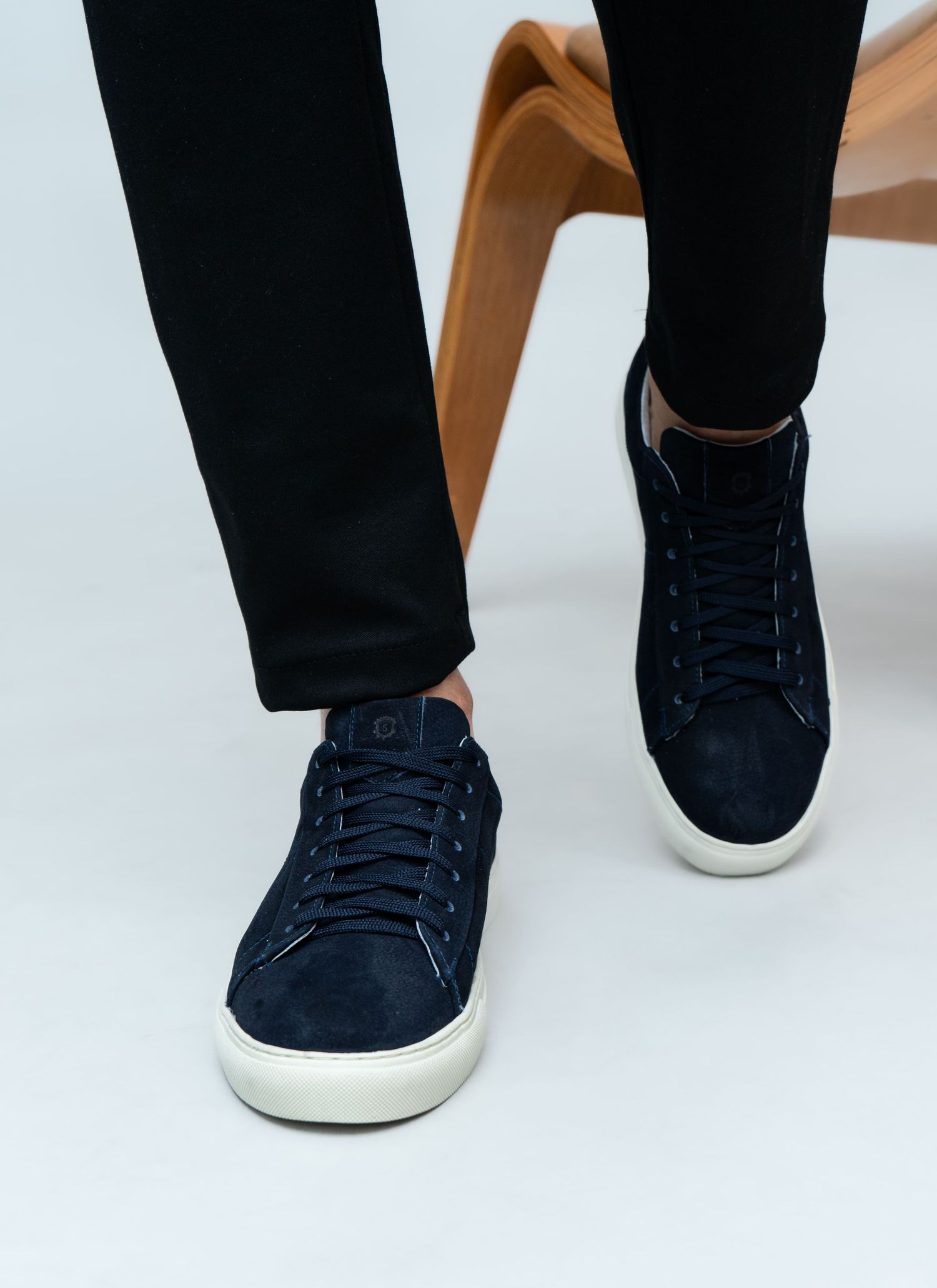Tênis Sneaker Stefano Bari Azul Marinho