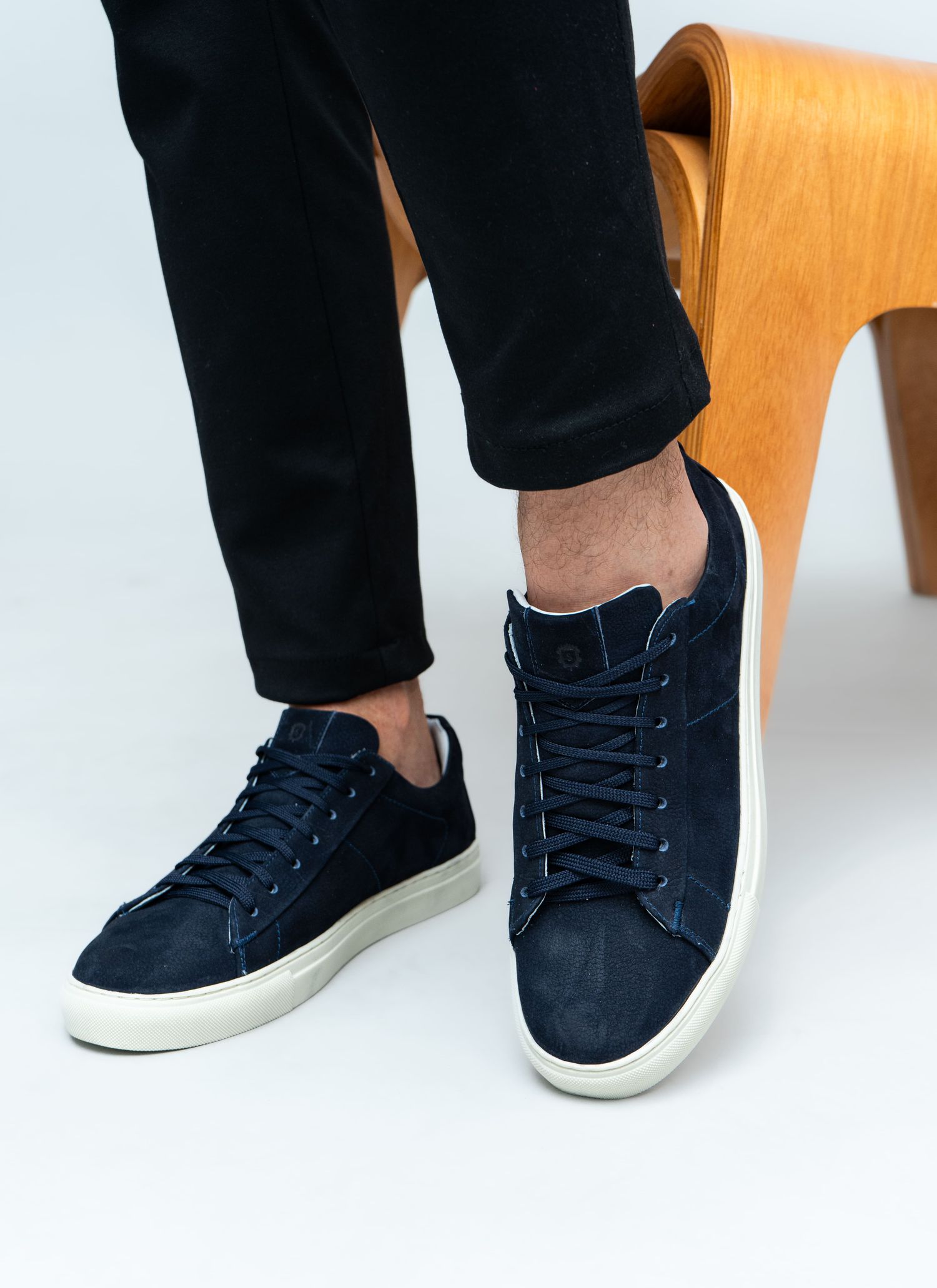 Tênis Sneaker Stefano Bari Azul Marinho