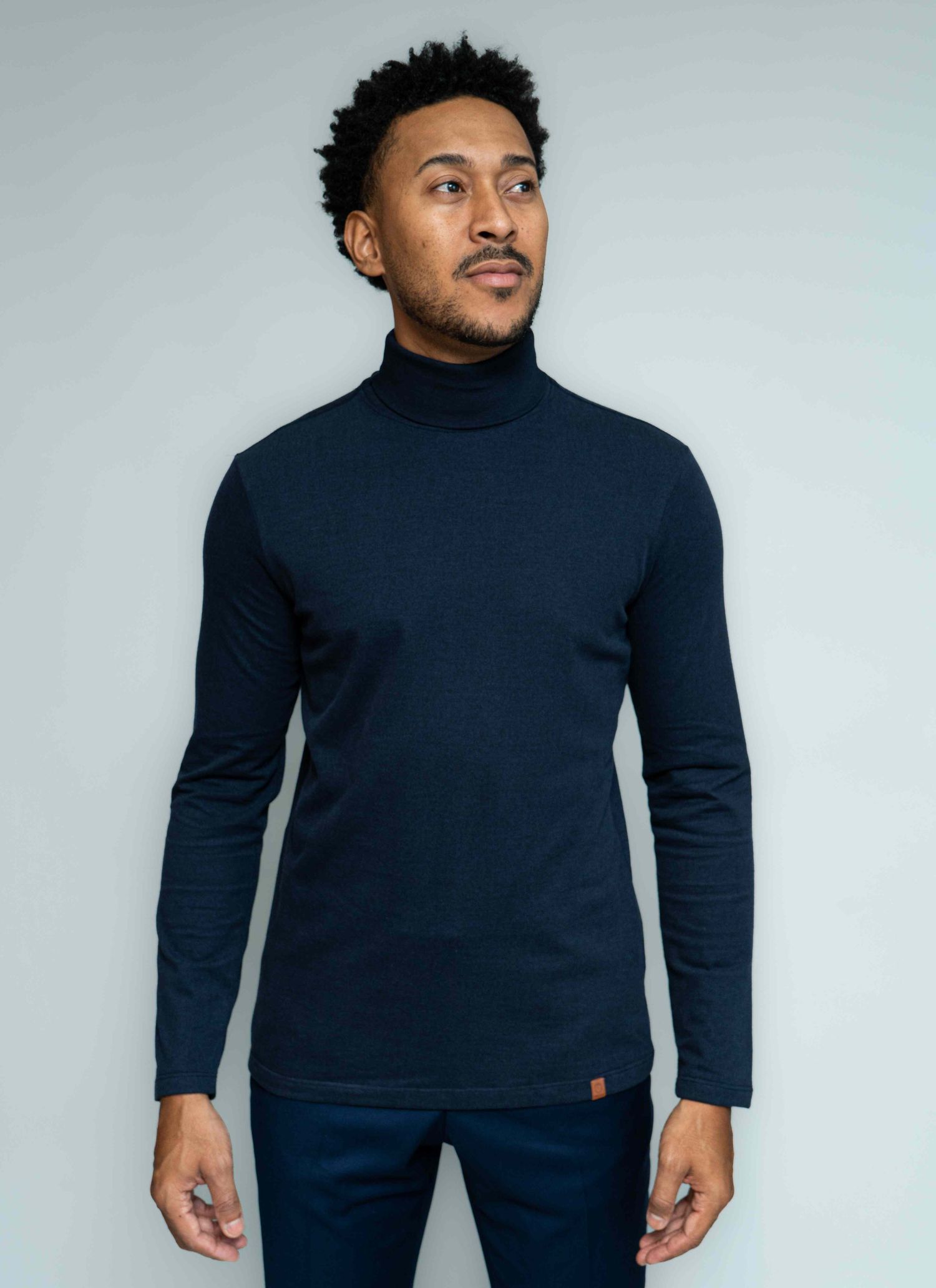 Camisa Gola Rolê Marinho Stefa... - Stefano Store