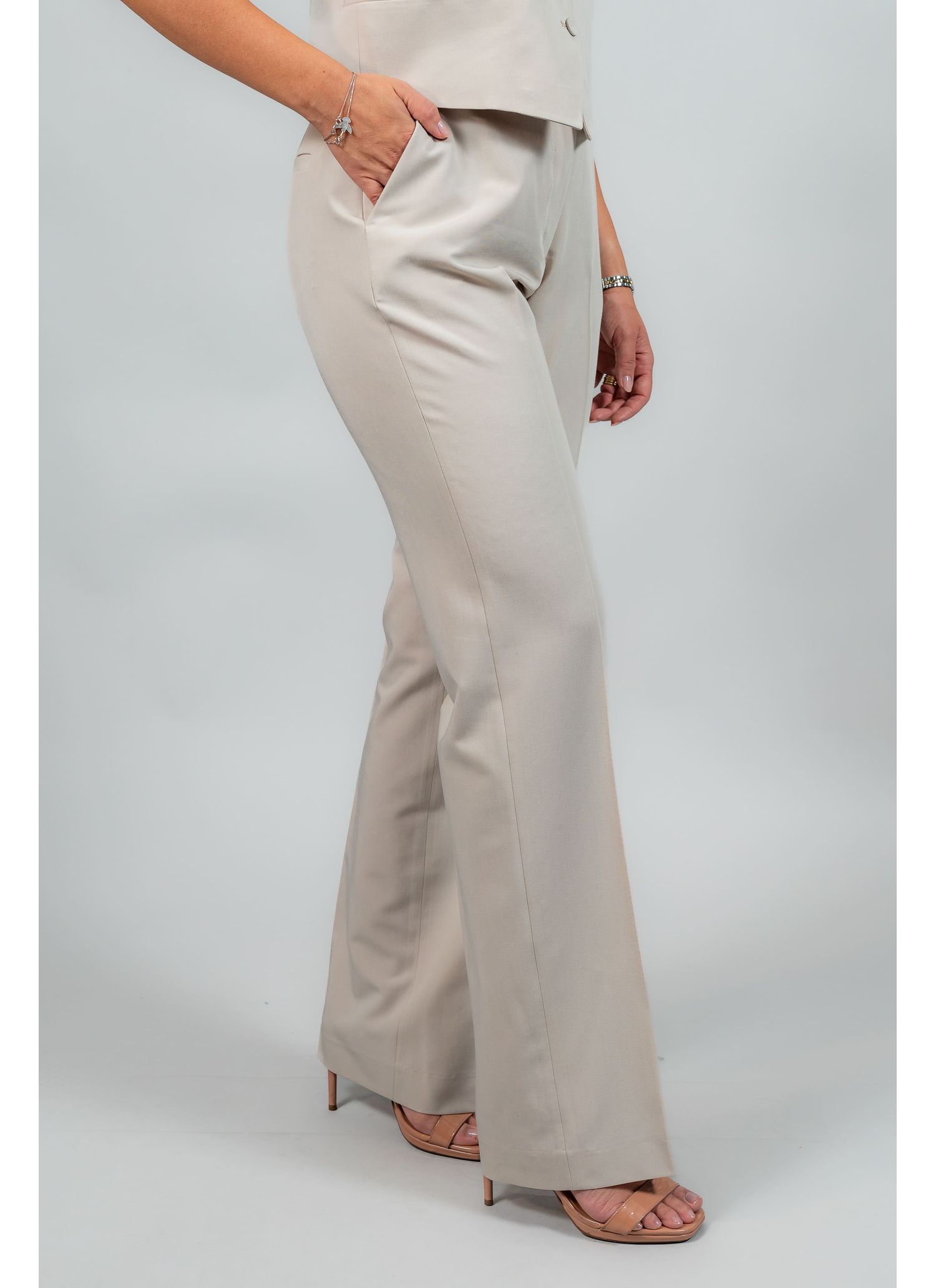 Calça Alfaiataria Reta Feminin... - Stefano Store