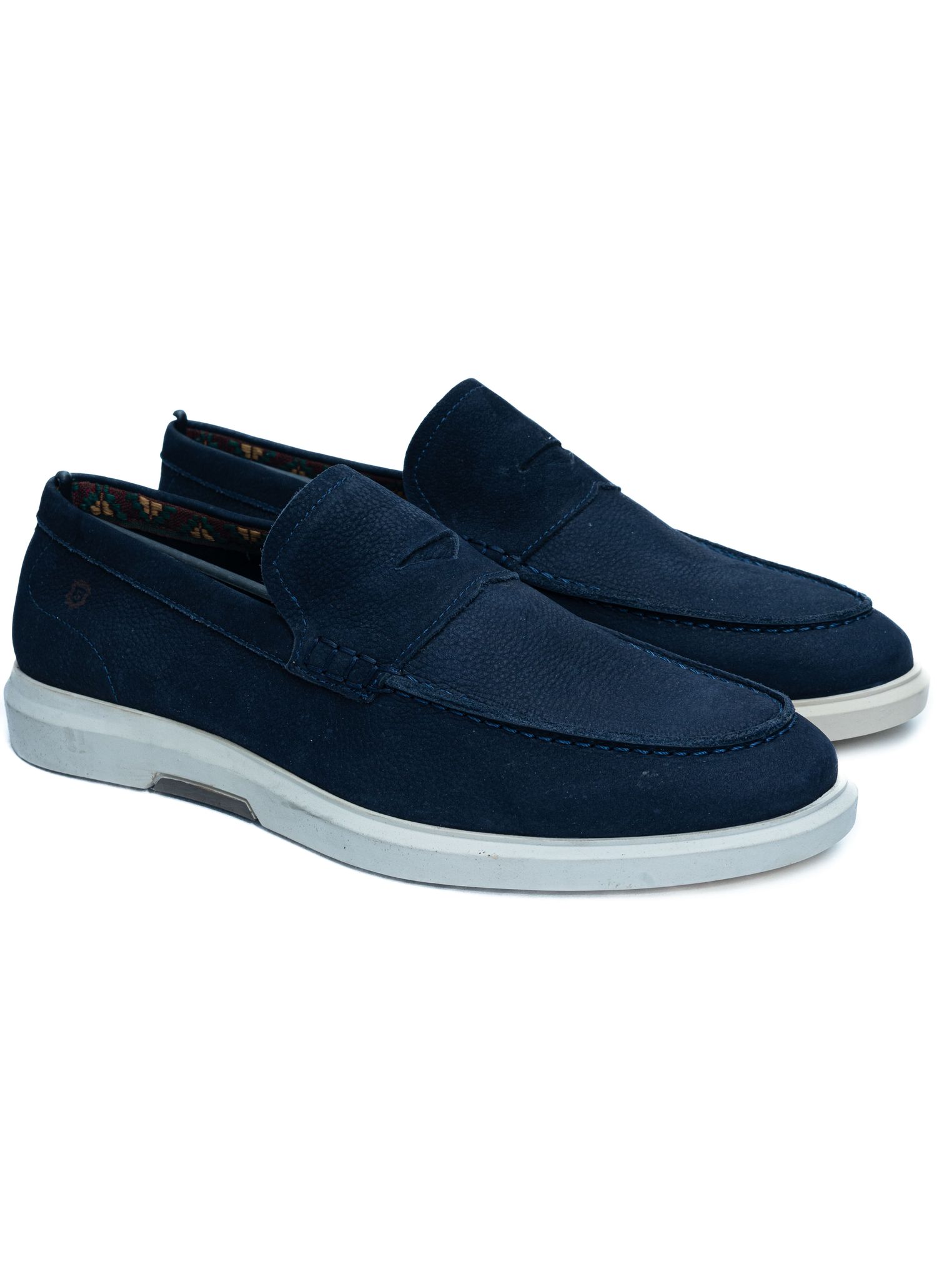 Sapato Mocassim Stefano Nice Azul Marinho