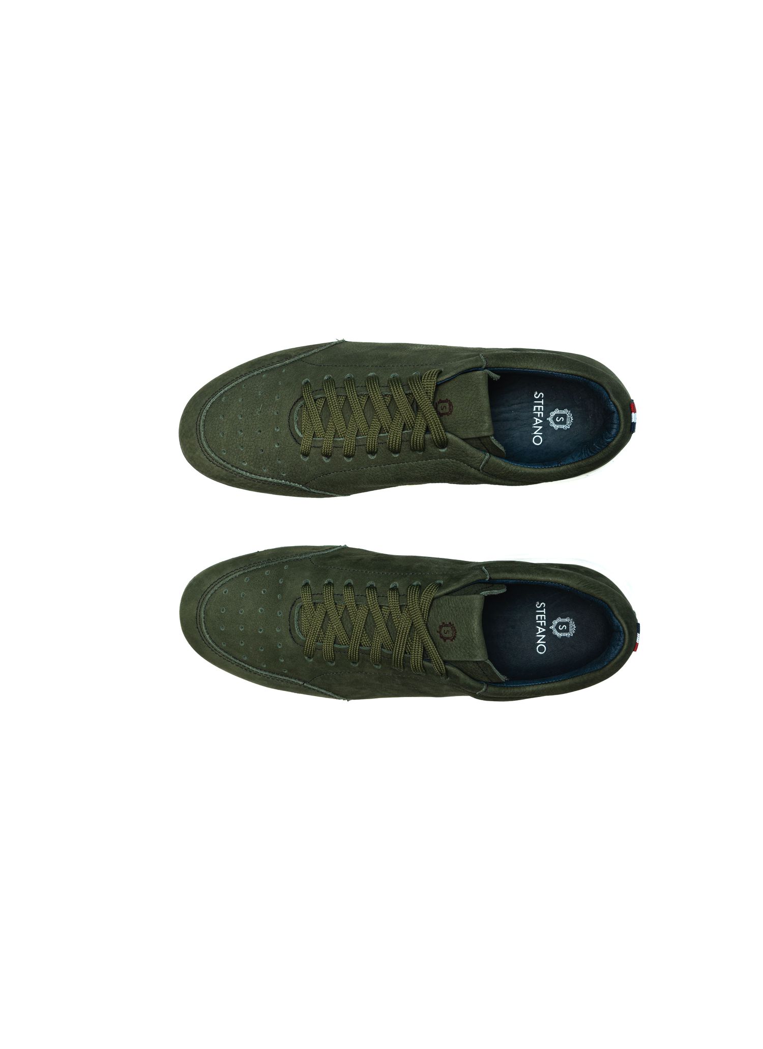 Tênis Sneaker Stefano Nice Chamoa Musgo