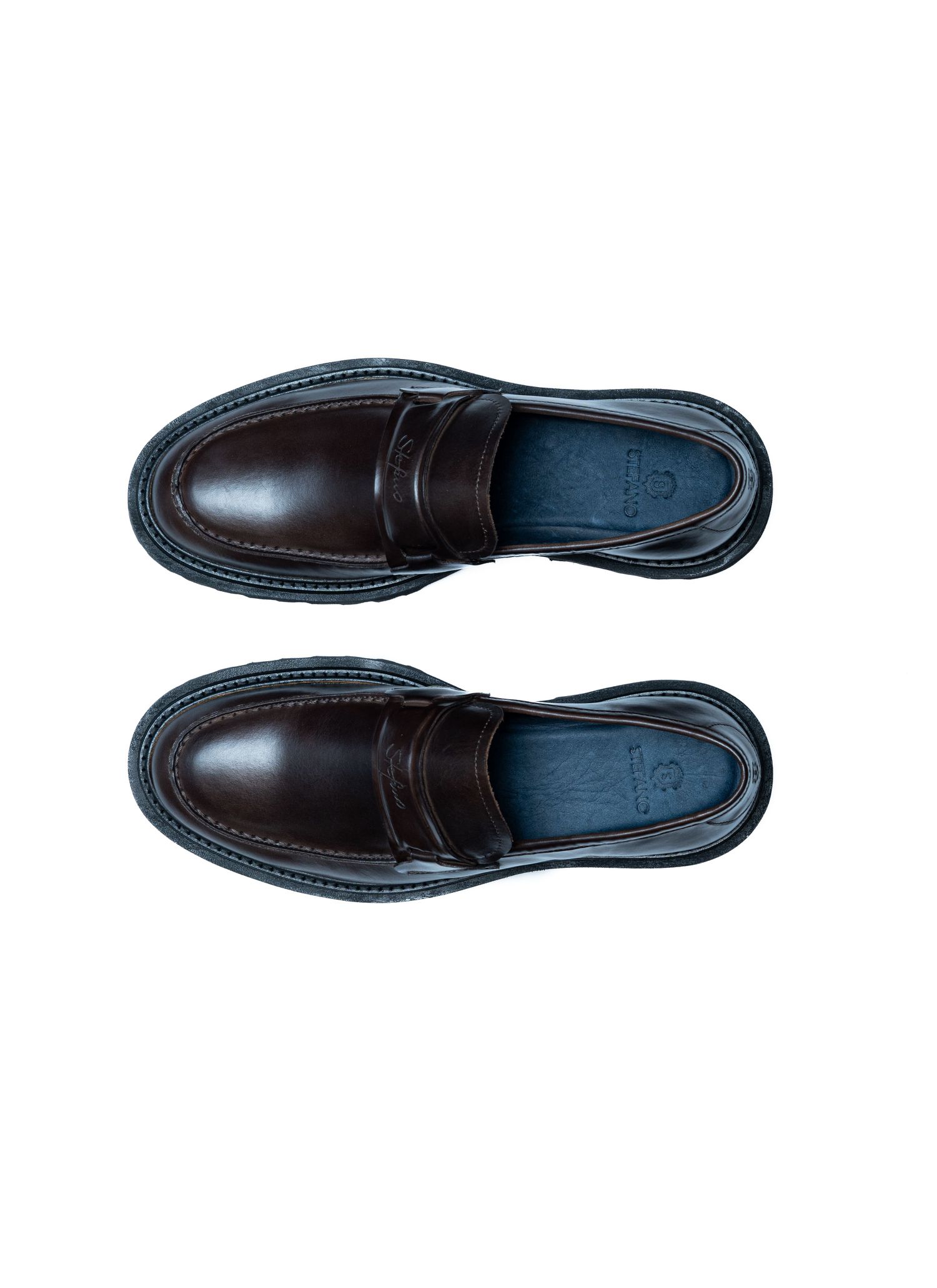 Sapato Mocassim Stefano Tratorado Signature Brown