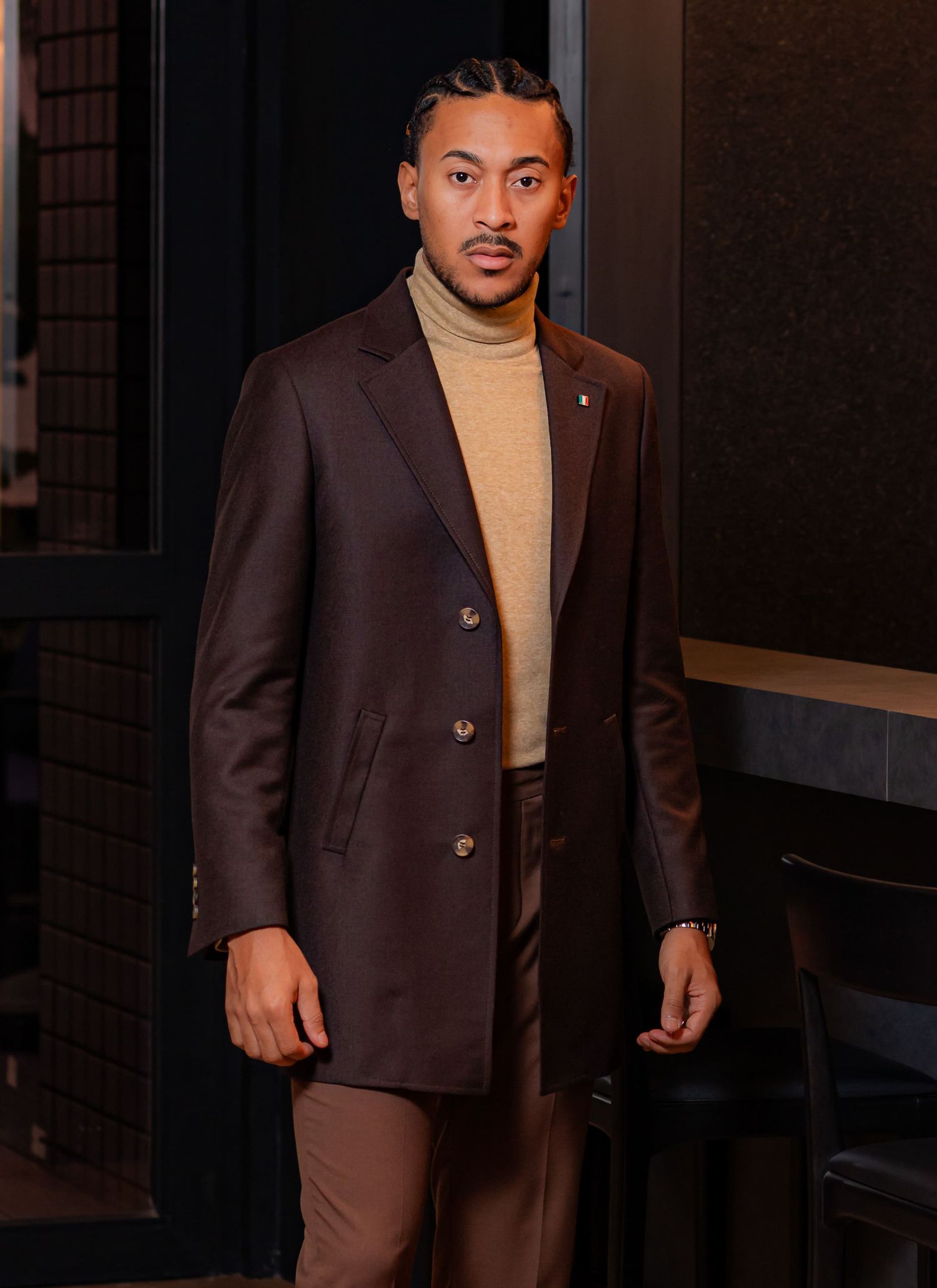 Sobretudo em Lã Stefano Elegan... - Stefano Store