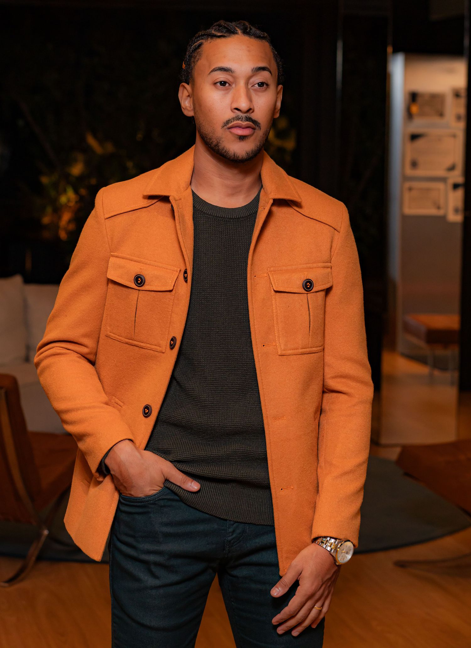Jaqueta Supreme Laranja