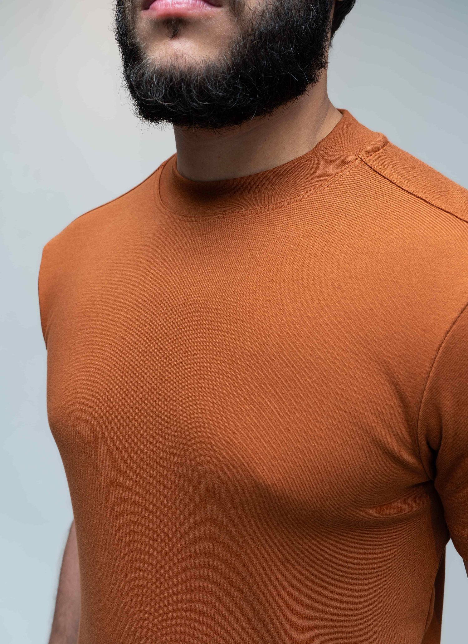 T-Shirt Gola Alta Stefano Egípcia Terracota