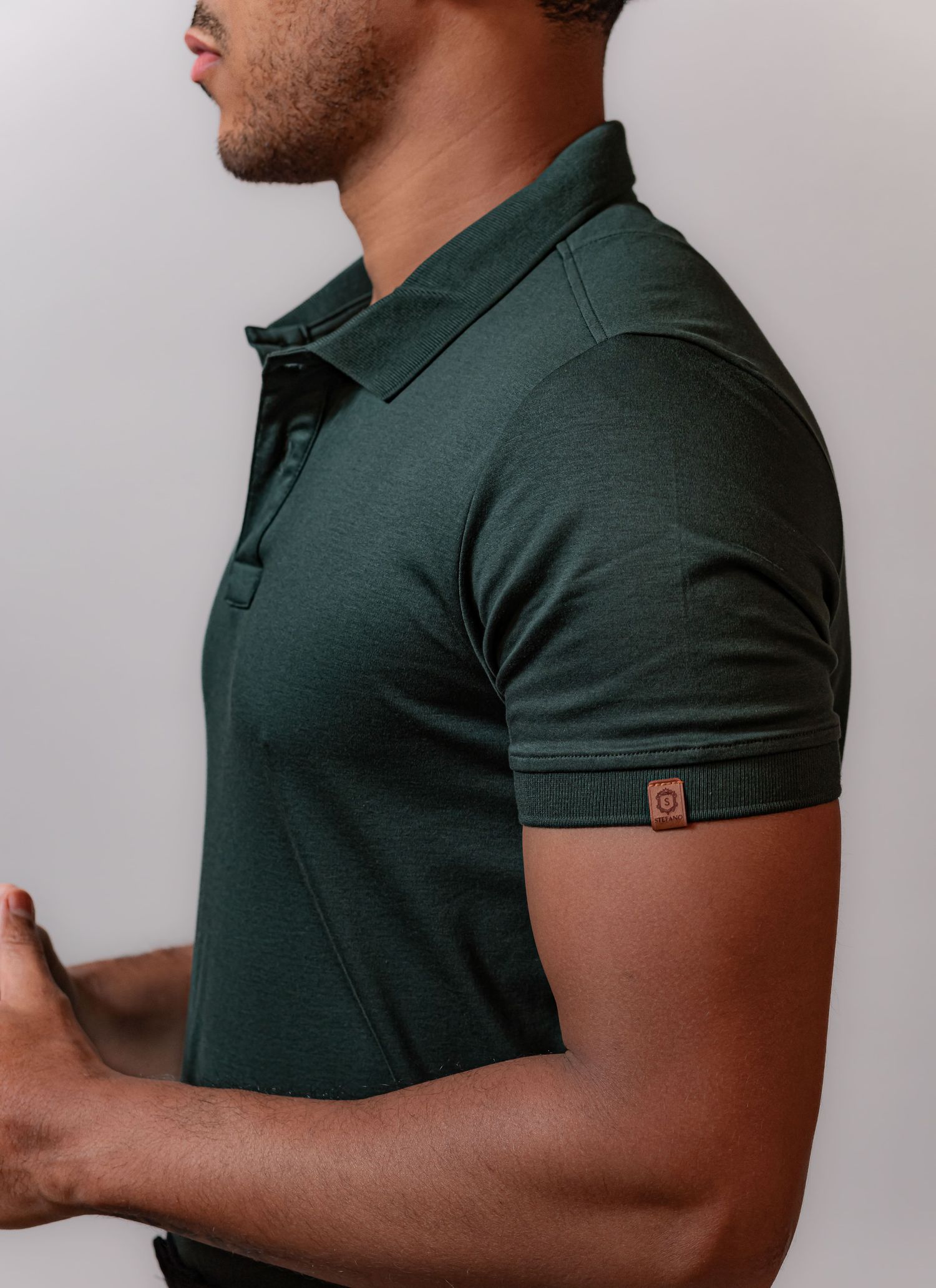 Polo Pima Duplo Stefano Verde