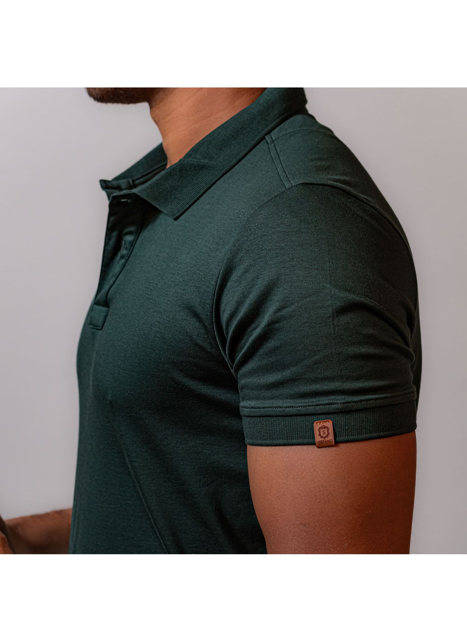 Polo Pima Duplo Stefano Verde