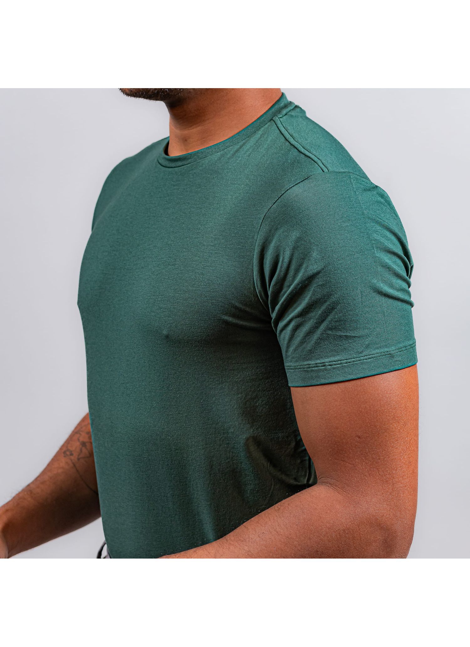 T-Shirt Pima Ufficio Verde Stefano
