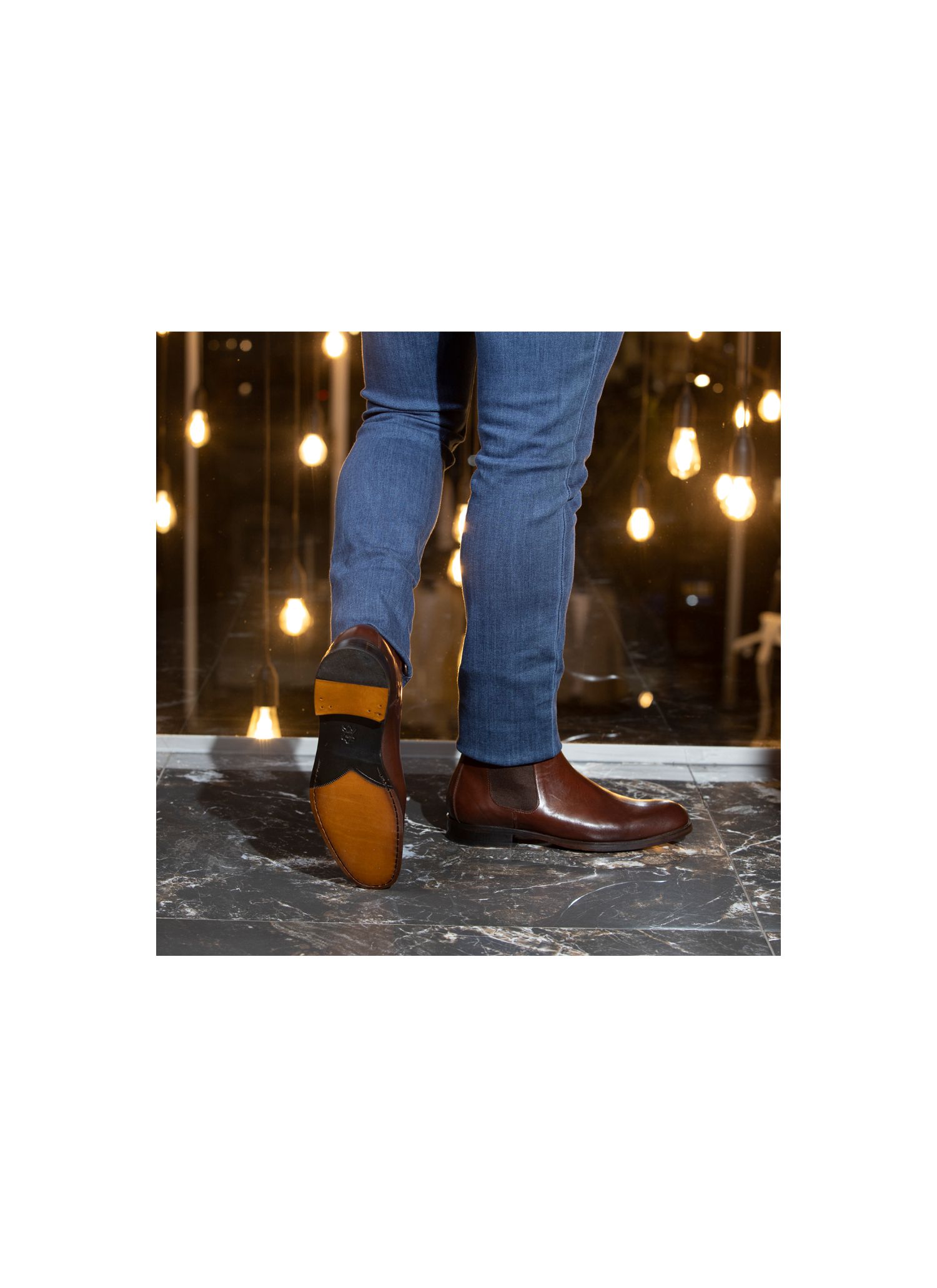 Bota Chelsea Vitelo Havana Stefano