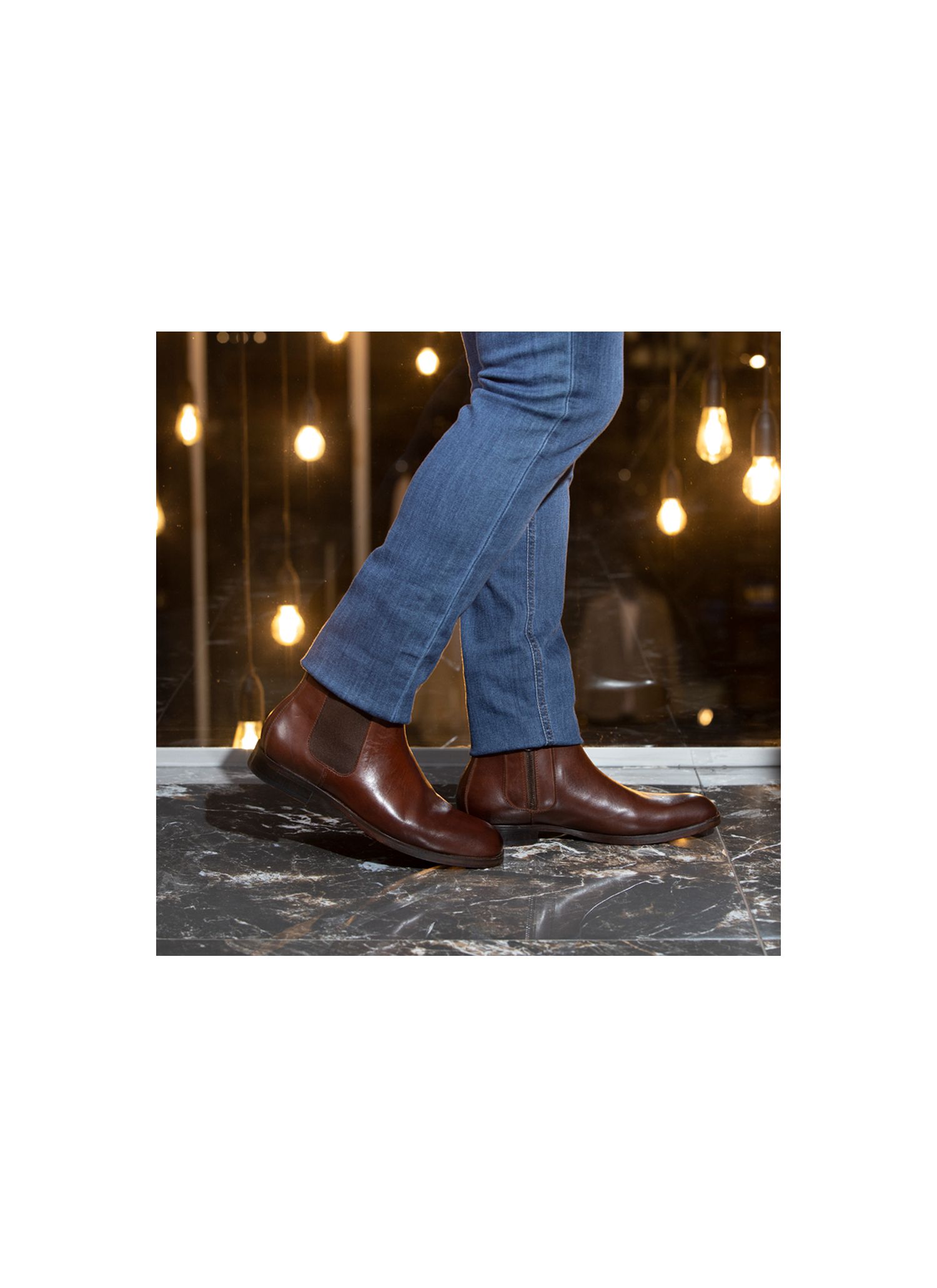 Bota Chelsea Vitelo Havana Stefano
