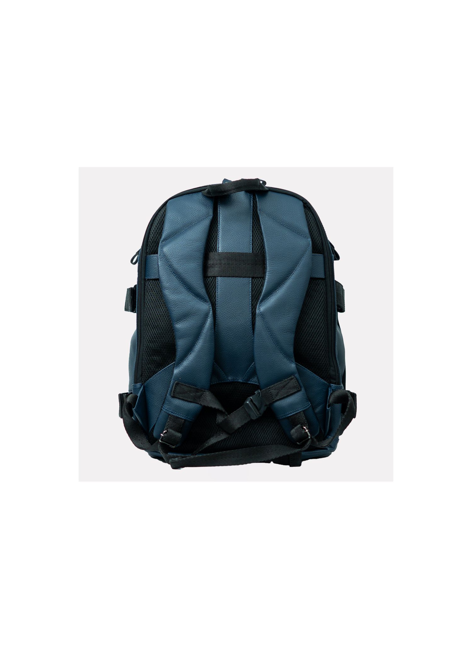 Mochila Fotografo 100% Couro Marinho Stefano