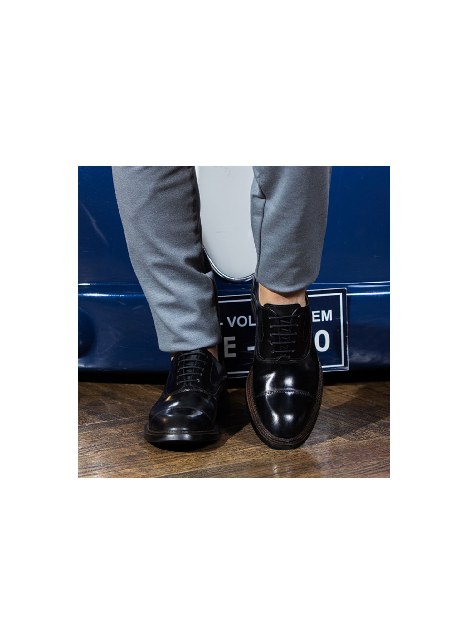 Sapato Oxford Napa Romana Preto Stefano