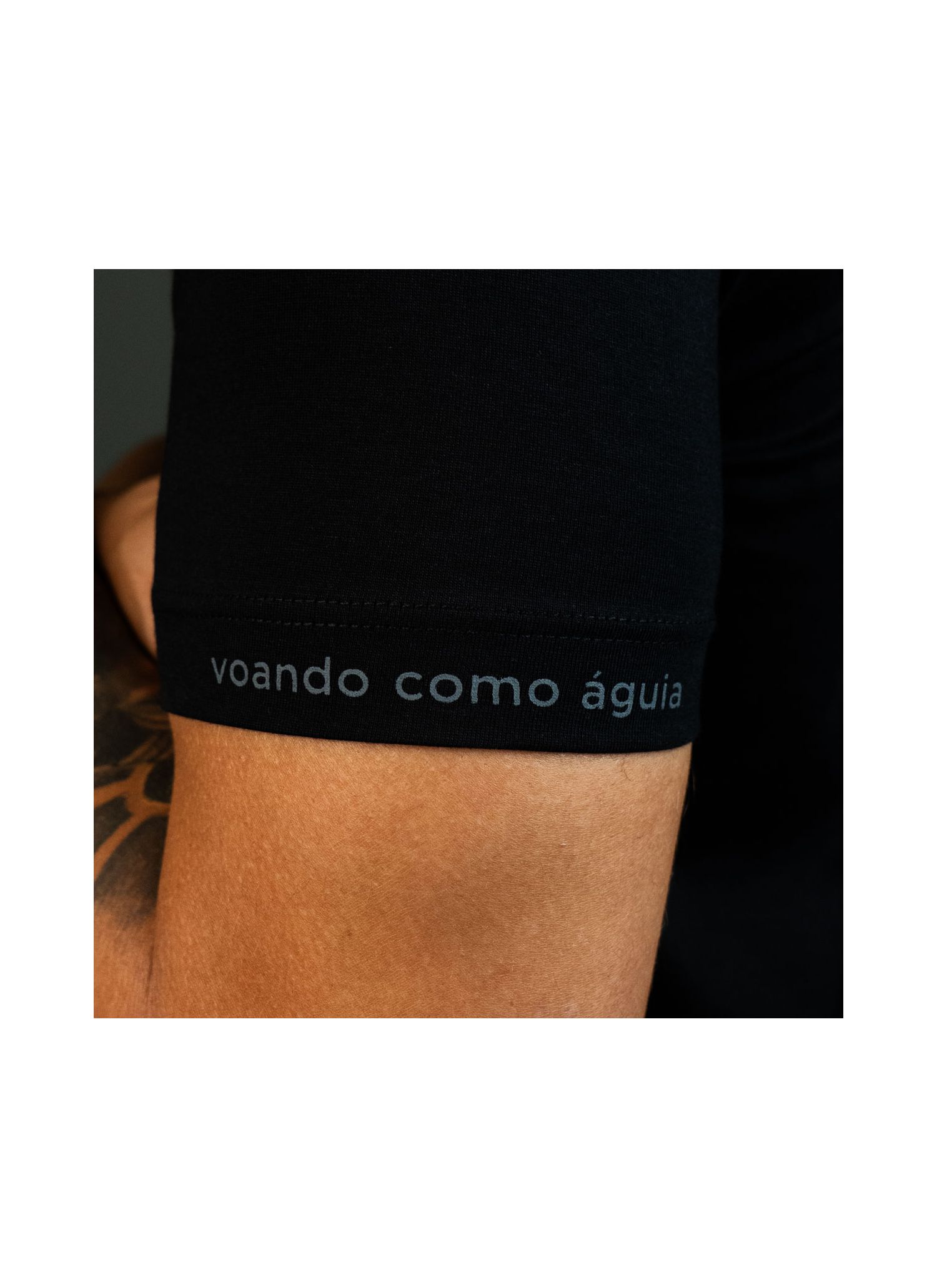 T-Shirt Pima Stefano Preta Emborrachada