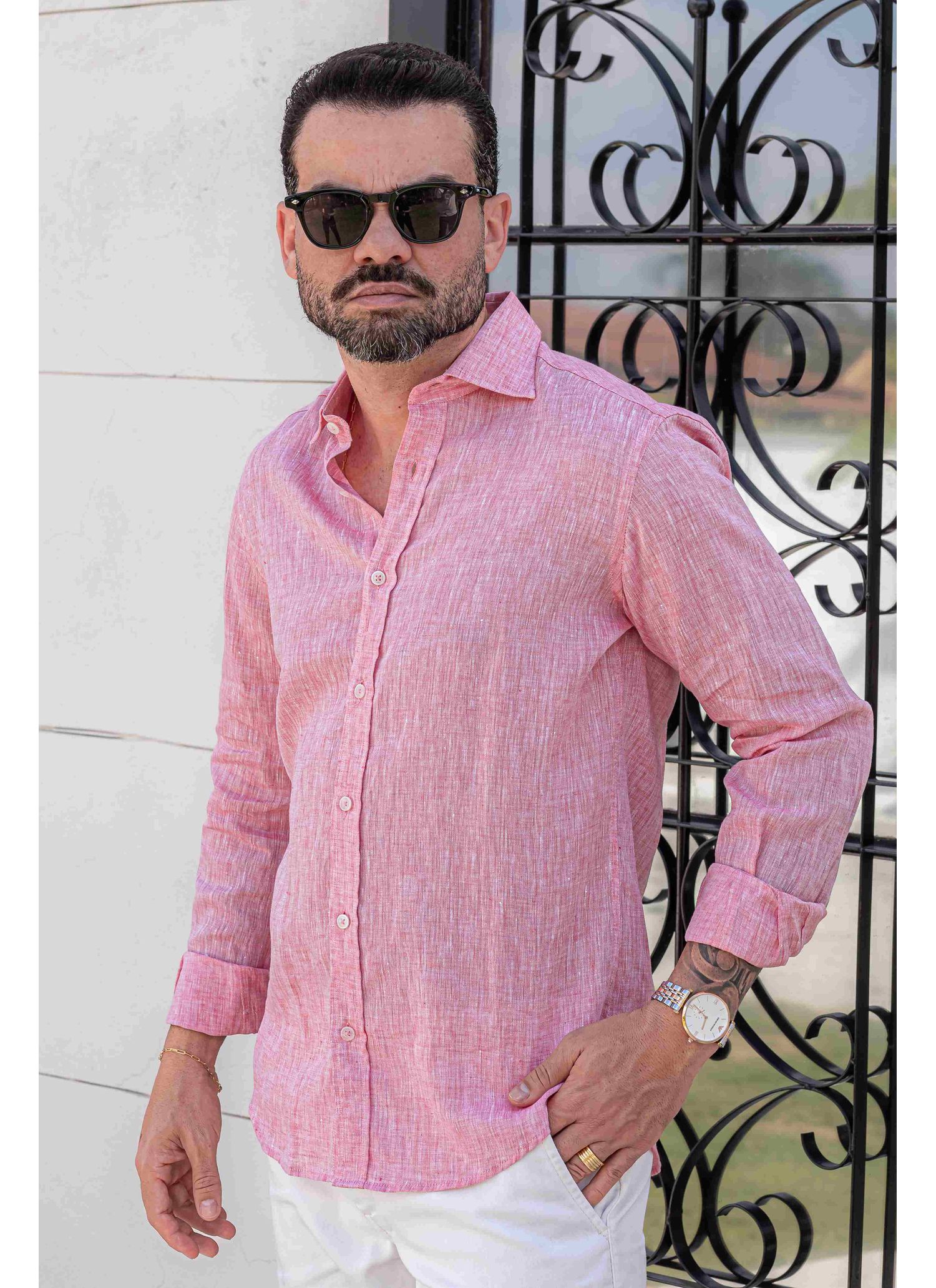 Camisa Stefano Linho Irlandês ... - Stefano Store
