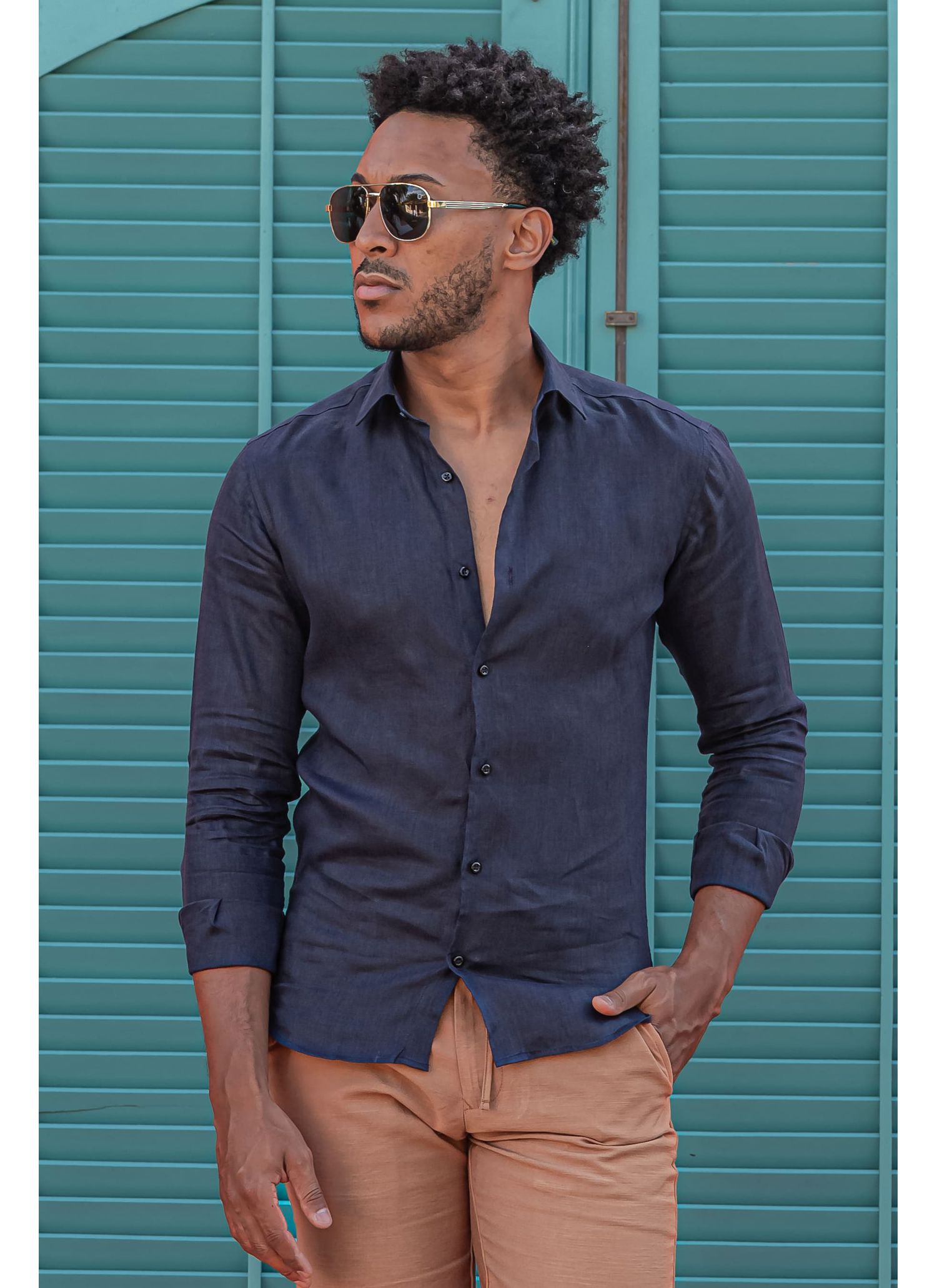 Camisa Stefano Linho Irlandês ... - Stefano Store