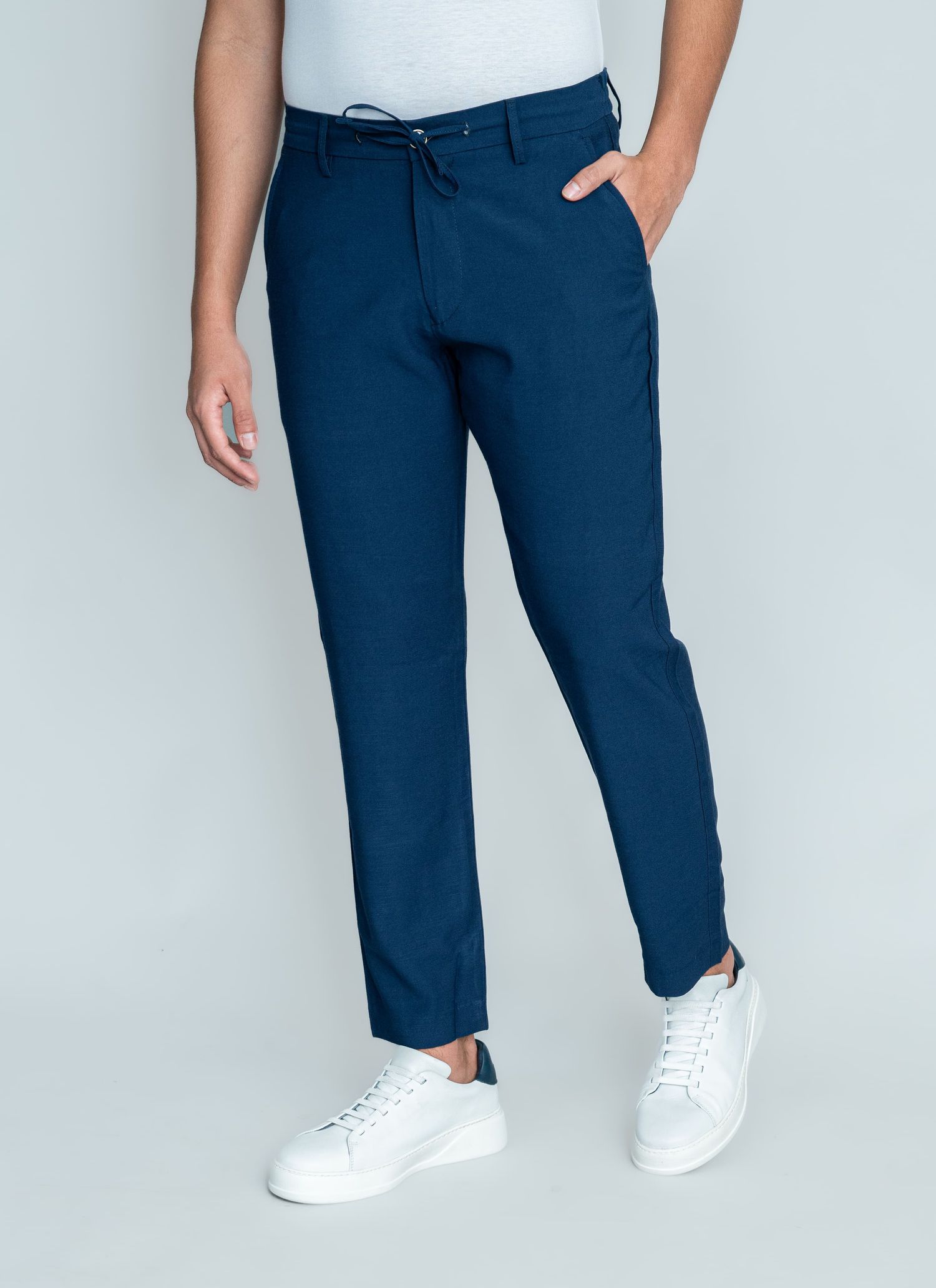 Calça Rami Stefano Azul Marinh... - Stefano Store