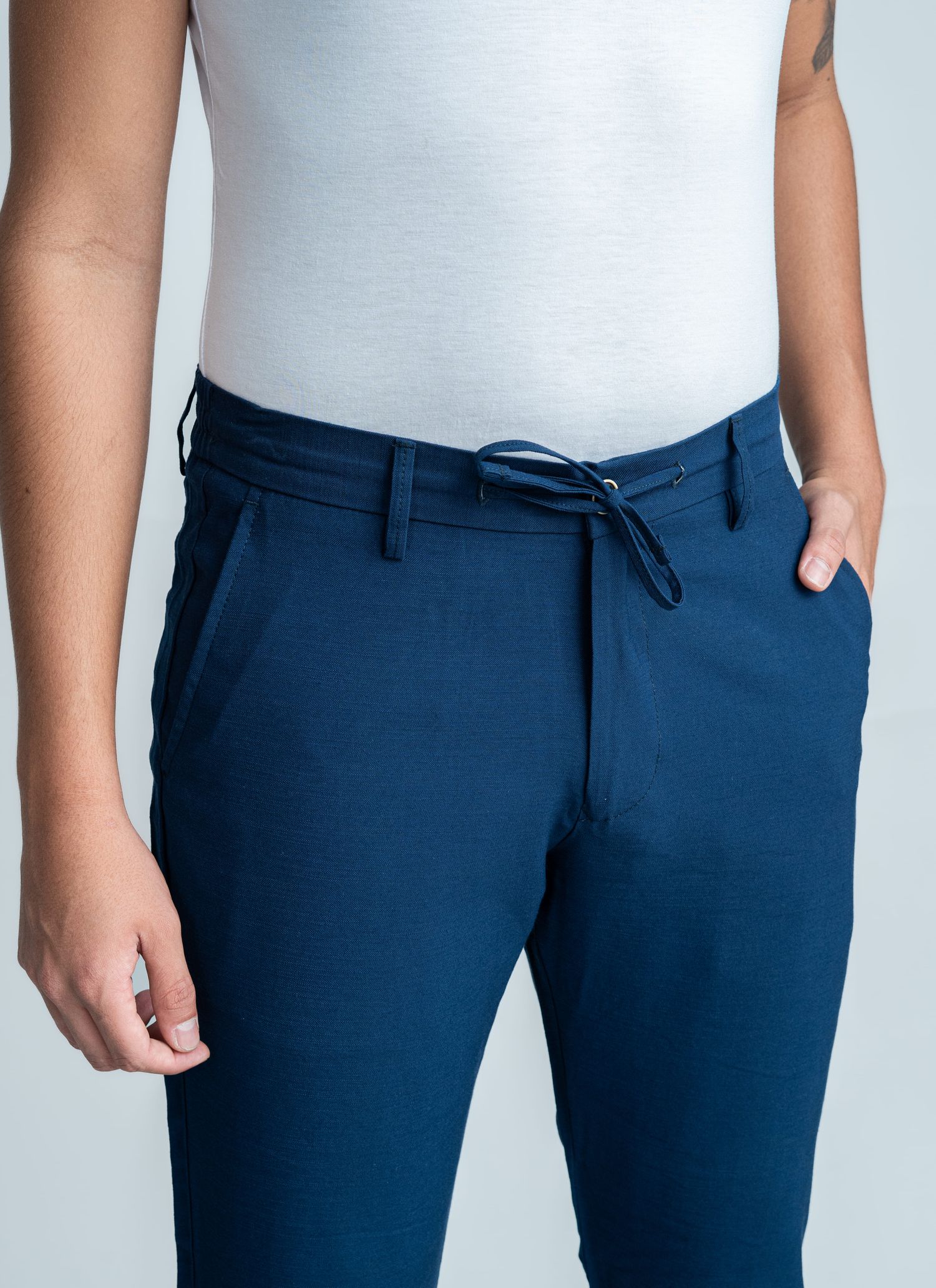 Calça Rami Stefano Azul Marinho