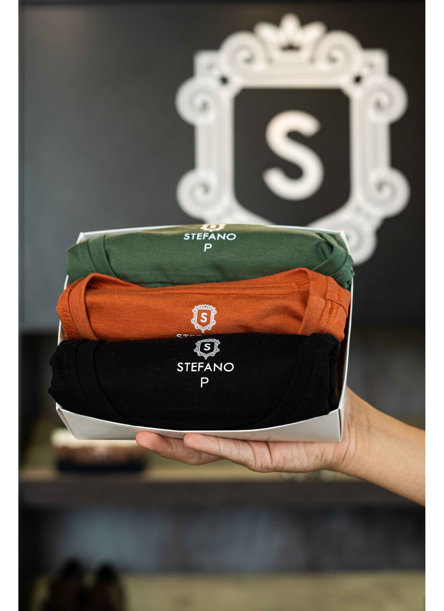 Kit T-Shirts Algodão Stefano - Stefano Store