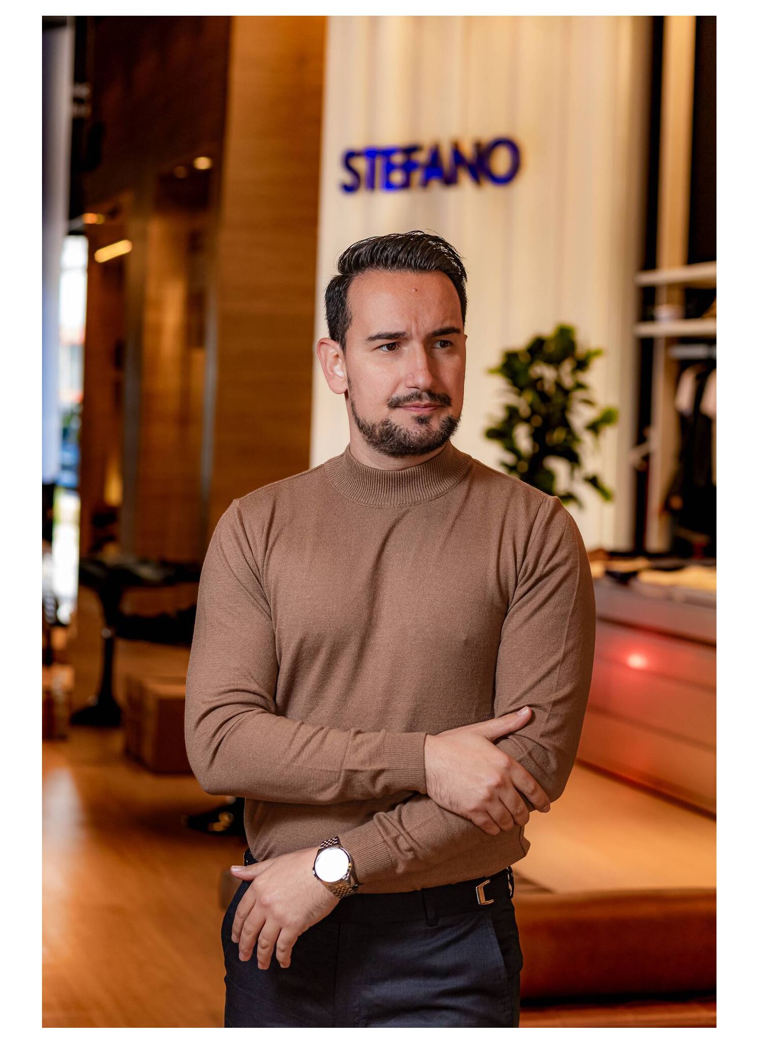 Suéter Gola Alta Stefano Marro... - Stefano Store