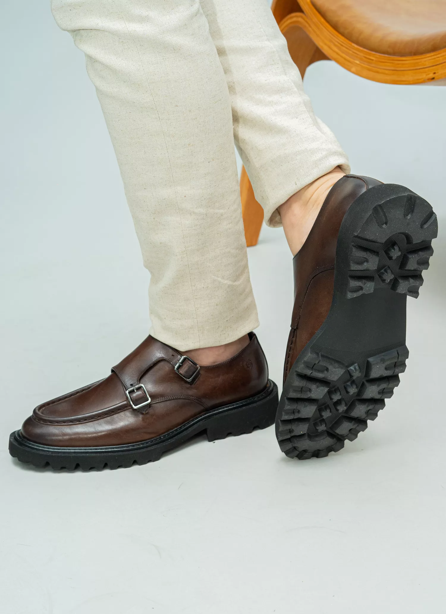 ストラップ moca ストラップ moca MonkStrap Stefano Tractor Moca | Stefano Store