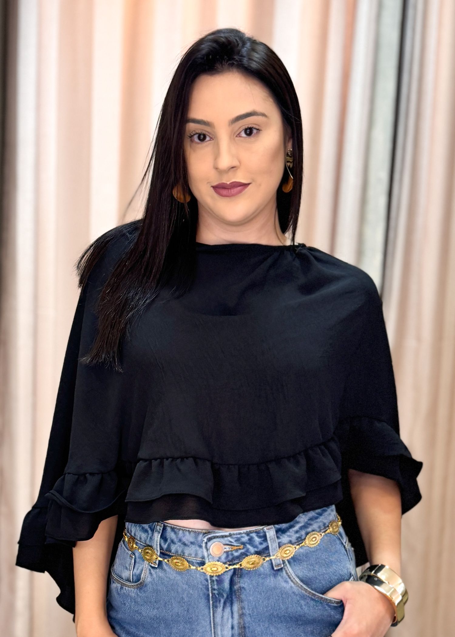 BLUSA CREPE DUN... - SempreLinda