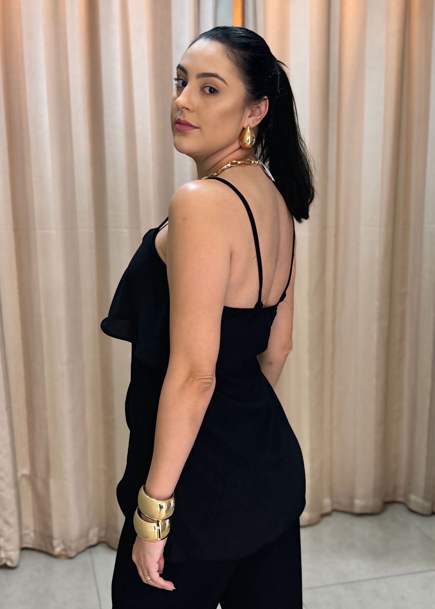 BLUSA DUNA PRET - SempreLinda