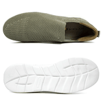 TÊNIS FEMININO SUPER CONFORTÁVEL EM KNIT - MC3436-B - VERDE / OURO PRAIA/LUREX PRATA