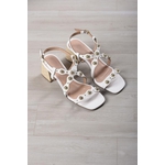 Sandália Tira X Detalhes 7 cm_452- Branco
