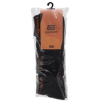 Kit Meia Cano Baixo Preta/Branca Gogowear 