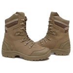 Bota Coturno Militar Epi CA Gogowear 100% Couro ref Bope cor Coyote 