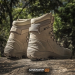 Bota Coturno Militar Epi CA Gogowear 100% Couro ref Bope cor Areia