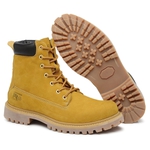 Coturno em Couro Gogowear Absolut Yellow 