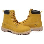 Coturno em Couro Gogowear Absolut Yellow 