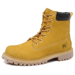 Coturno em Couro Gogowear Absolut Yellow 