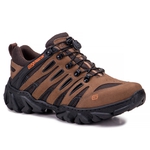 Tênis Adventure Gogowear 100% Couro ref African Cravo