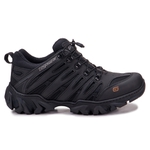 Tênis Adventure Gogowear 100% Couro ref African Preto