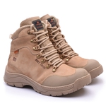 Bota Coturno Militar Epi CA Gogowear 100% Couro ref Alfa cor Areia