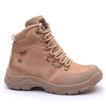 Bota Coturno Militar Epi CA Gogowear 100% Couro ref Alfa cor Areia