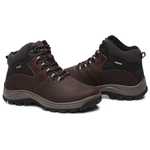 Bota Adventure Masculina Gogowear 100% Couro ref Alpina cor Mustang Vinho