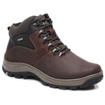 Bota Adventure Masculina Gogowear 100% Couro ref Alpina cor Mustang Vinho