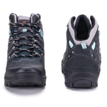 Bota Anti-Torção Feminina Segurança EPI CA Gogowear 100% Couro ref Antora Cinza