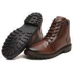 Bota Casual Gogowear 100% Couro ref Astuto Whisky