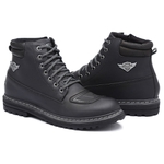 Bota Coturno Motociclista Gogowear 100% Couro ref Blade cor Preto