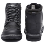 Bota Coturno Motociclista Gogowear 100% Couro ref Blade cor Preto