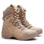 Bota Coturno Militar Epi CA Gogowear 100% Couro ref Bope cor Areia