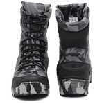 Bota Coturno Militar Epi CA Gogowear 100% Couro ref Bope cor Camuflado Chumbo