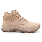 Bota Adventure Masculina VIBRAM Gogowear 100% Couro ref Bosco Bege