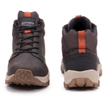 Bota Adventure Masculina VIBRAM Gogowear 100% Couro ref Bosco Café
